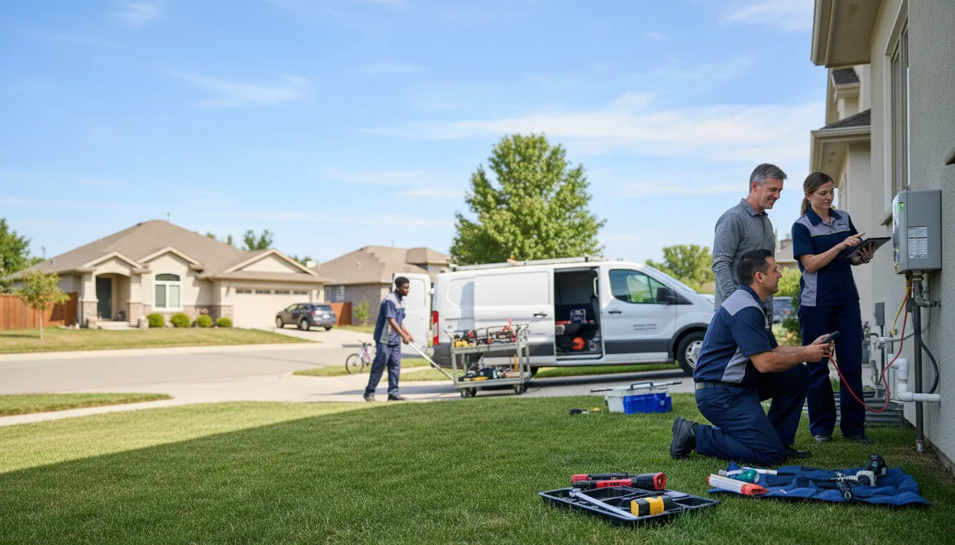 Professional Outdoor Tankless Water Heater Installation in Rock View, WV